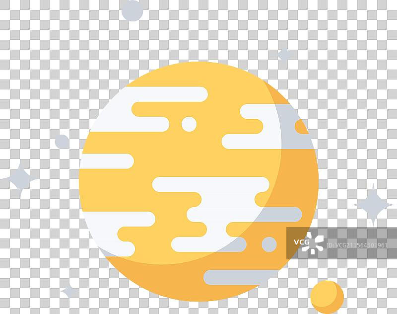 天文学扁平网页图标图片素材