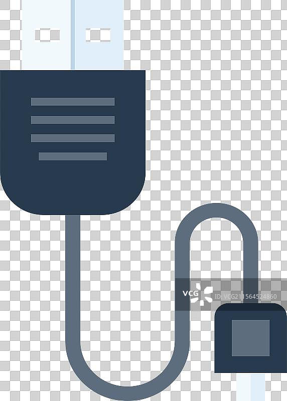 插入式扁平网页图标概念图片素材