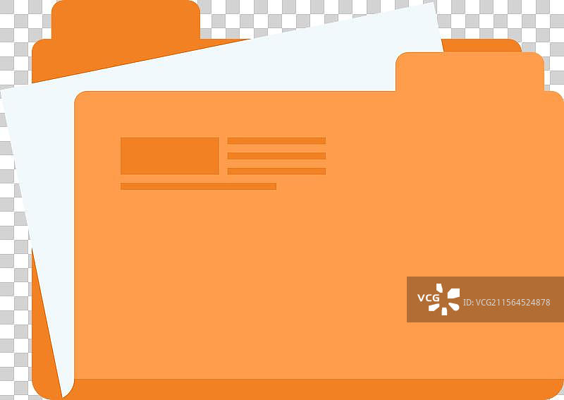 文件扁平化网页图标概念图片素材