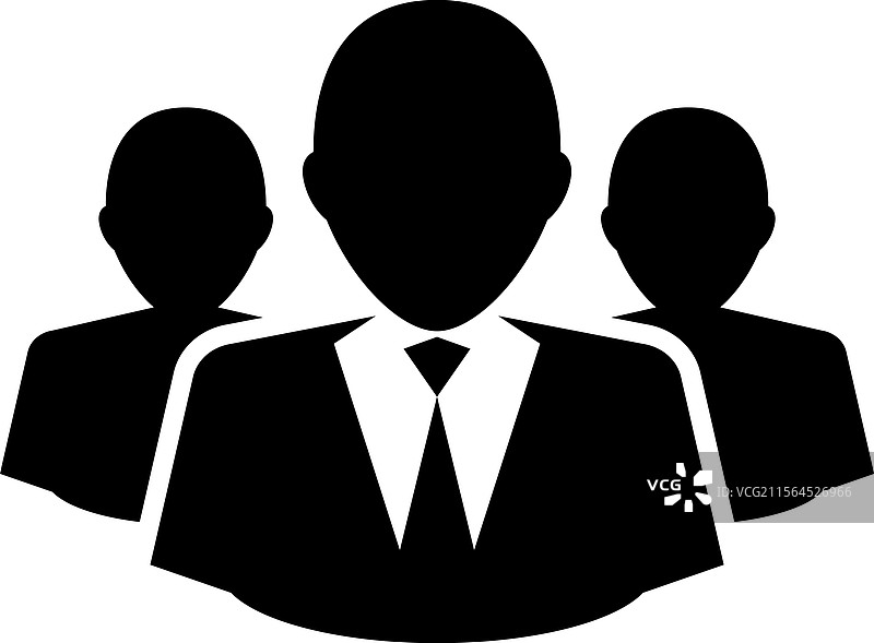 领导力扁平网页图标概念图片素材