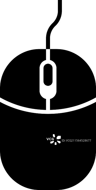 平面电脑鼠标网页图标概念图片素材