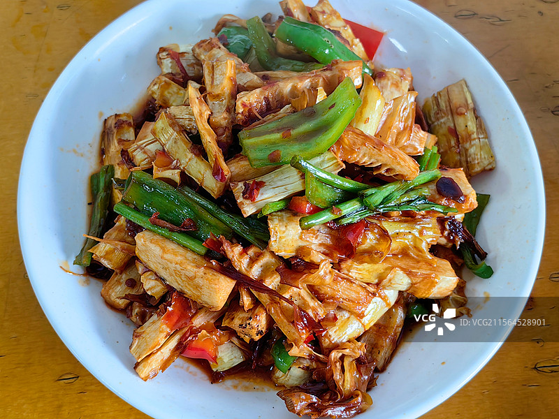 油焖笋图片素材