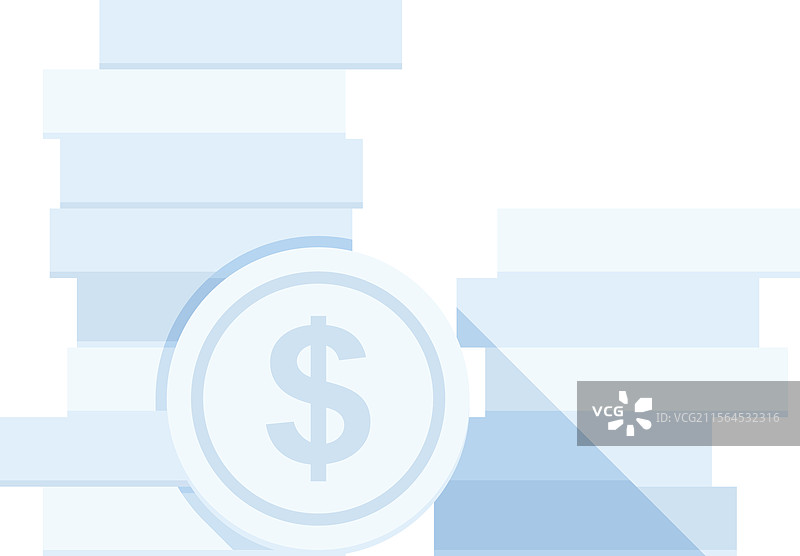 硬通货扁平网页图标概念图片素材