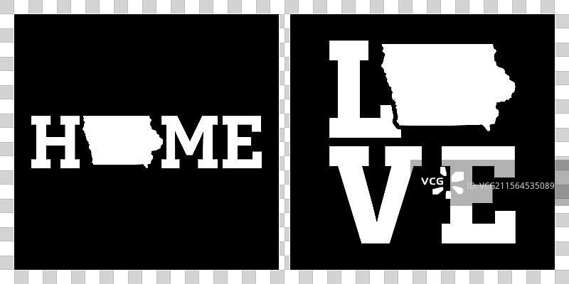 爱荷华州立大学爱心T恤设计图片素材