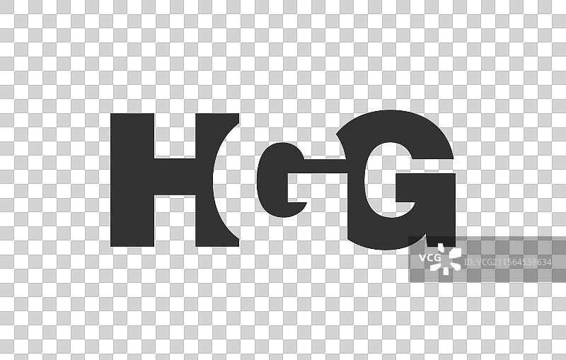 hgg标志设计，字母h g g，粗体字型图片素材