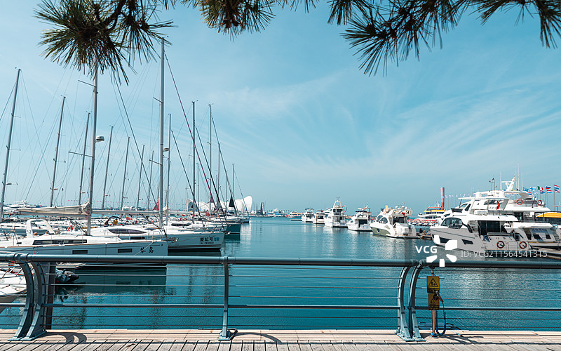 青岛奥帆中心图片素材