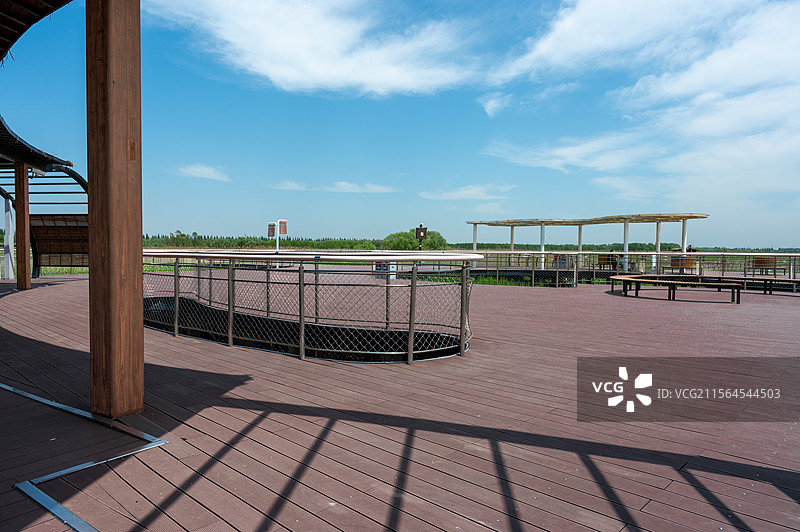 崇明明珠湖西沙湿地图片素材