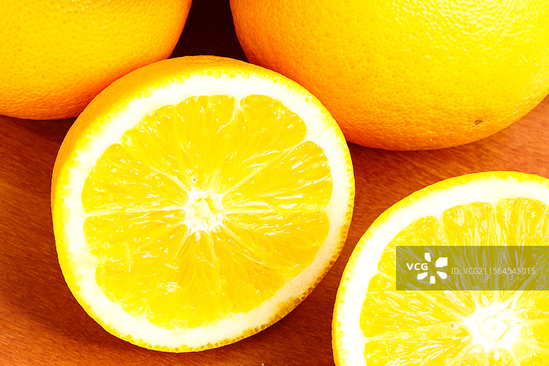 橙子 水果 静物 微距 特写图片素材