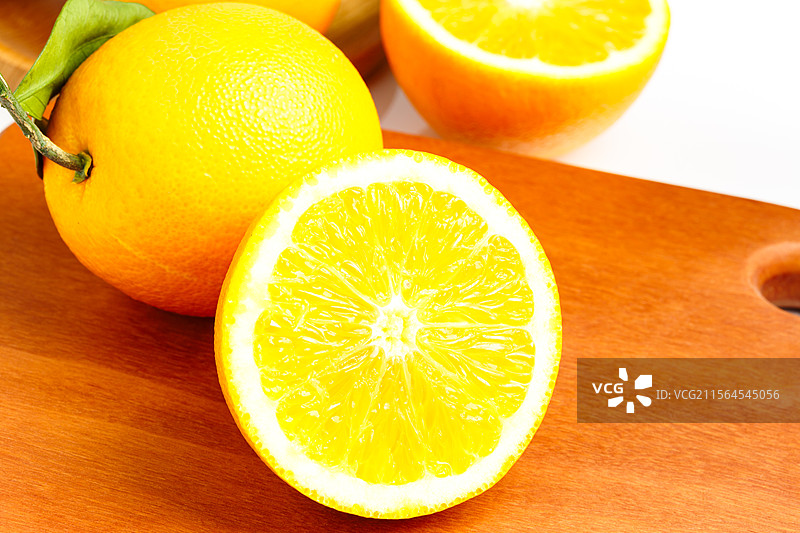 橙子 水果 静物 微距 特写图片素材