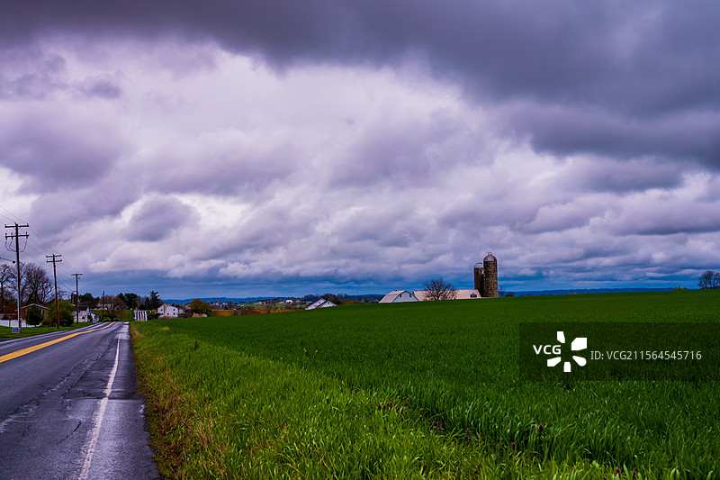 当代桃花源，美国阿米什人保护地—家园图片素材