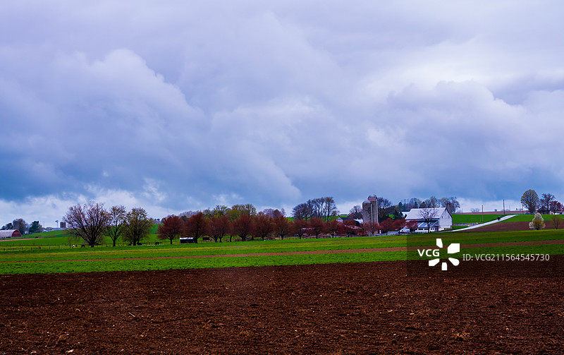 当代桃花源，美国阿米什人保护地—家园图片素材
