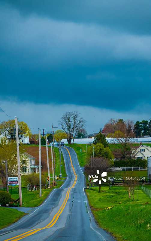 当代桃花源，美国阿米什人保护地—家园图片素材