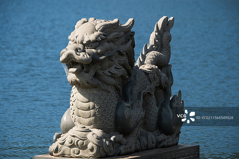 河中石兽图片素材