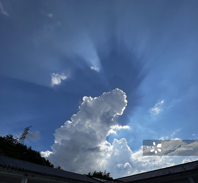 云做的哥斯拉图片素材