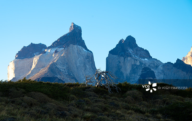 智利百内国家公园️ 双峰图片素材