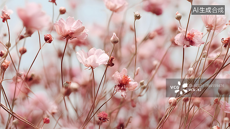【AI数字艺术】花朵春天 浪漫图片素材