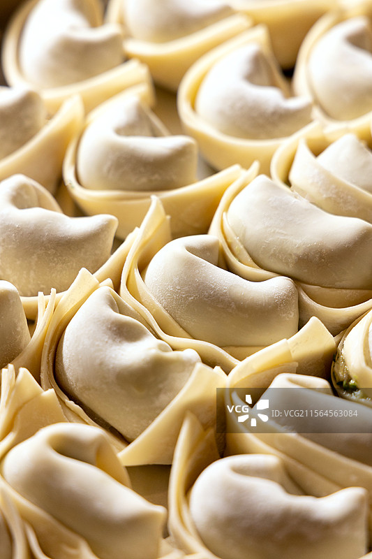 馄饨手工馄饨大馄饨现包馄饨鲜肉馄饨荠菜肉馄饨金元宝馄饨猪油猪油馄饨葱花芝麻酱冷馄饨图片素材