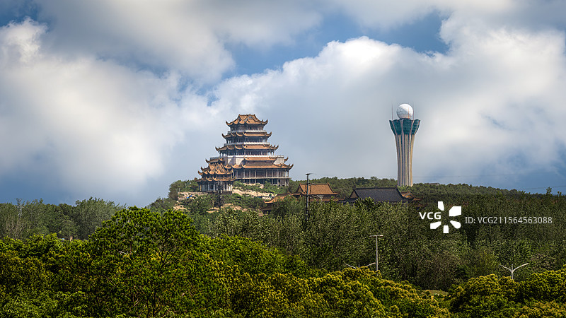 蚌埠栖岩寺图片素材