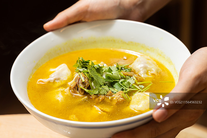 小馄饨鸡汤馄饨猪油馄饨清汤云吞纱绉馄饨图片素材