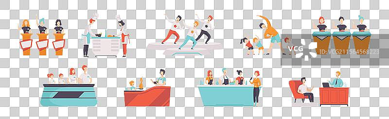 参与的电视节目角色图片素材