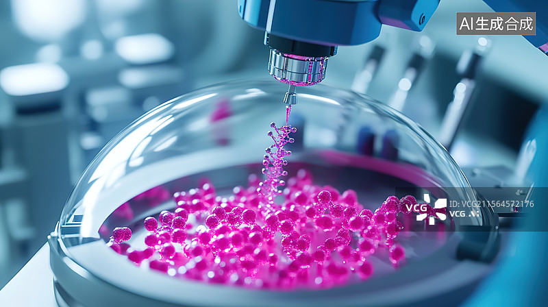 【AI数字艺术】体外生物修复的先进医疗设备图片素材