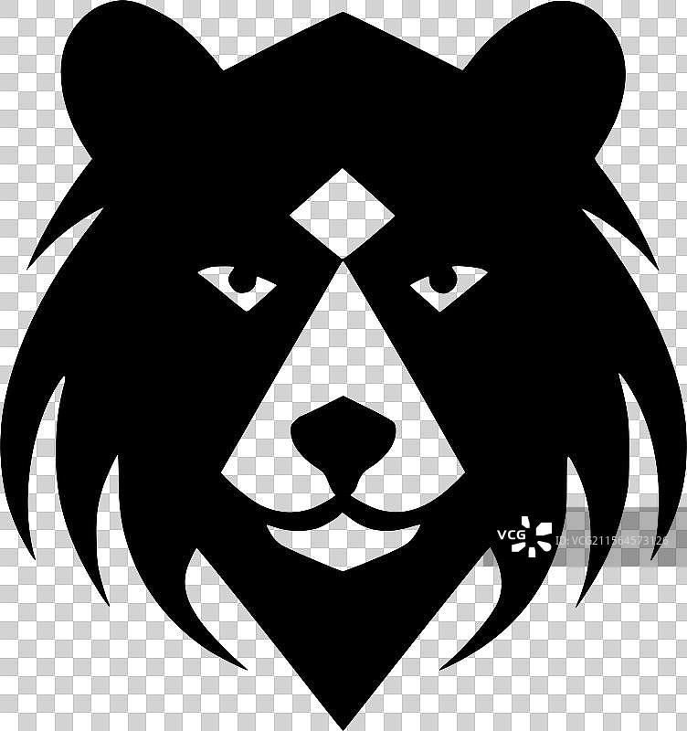 熊 - 高质量标志 - 适合T恤使用图片素材