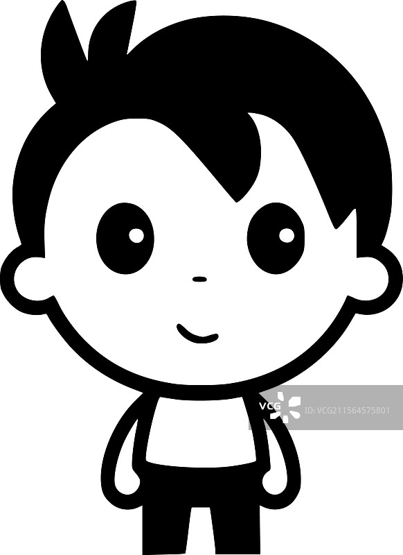 儿童 - 极简风格的平面logo图片素材