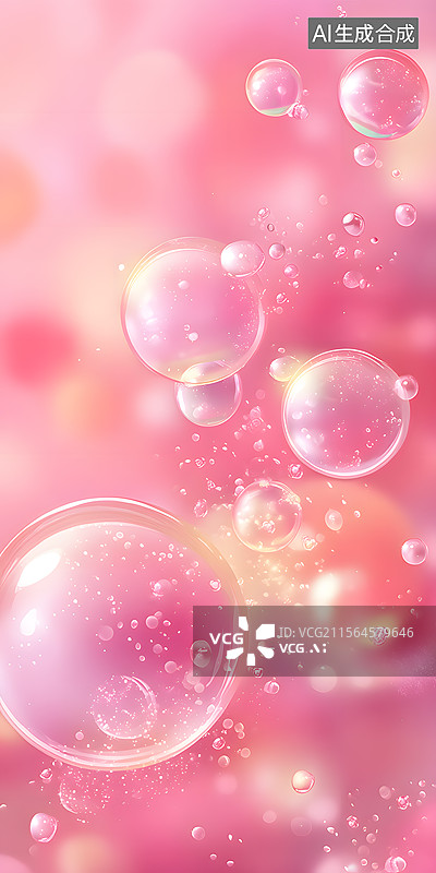 【AI数字艺术】梦幻泡影图片素材