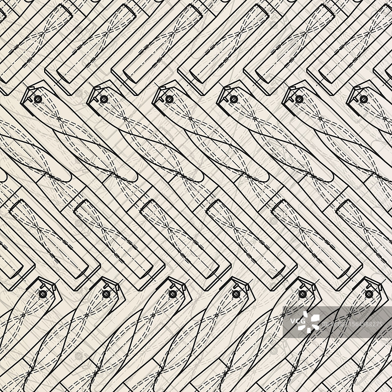 棕褐色的机械工程图纸图片素材