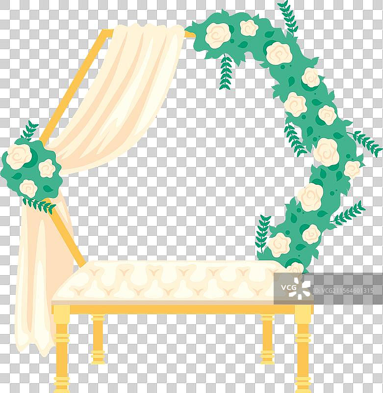 户外婚礼舞台设计图片素材