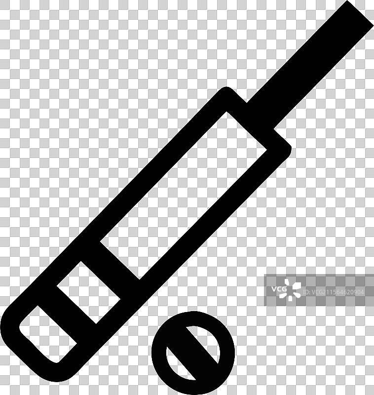 澳大利亚板球棒和球图标图片素材