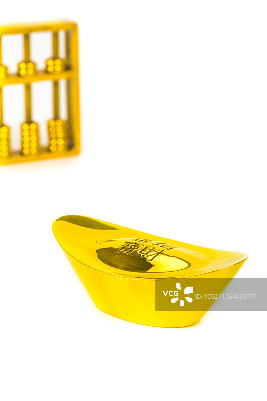 金算盘 金元宝图片素材