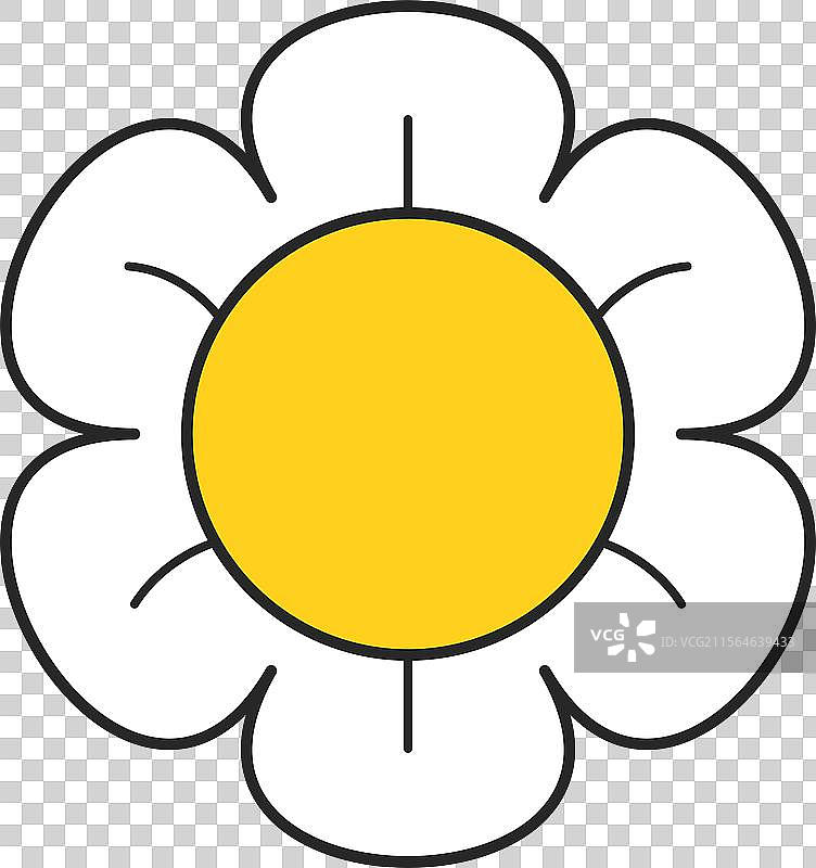 洋甘菊花卉元素图片素材