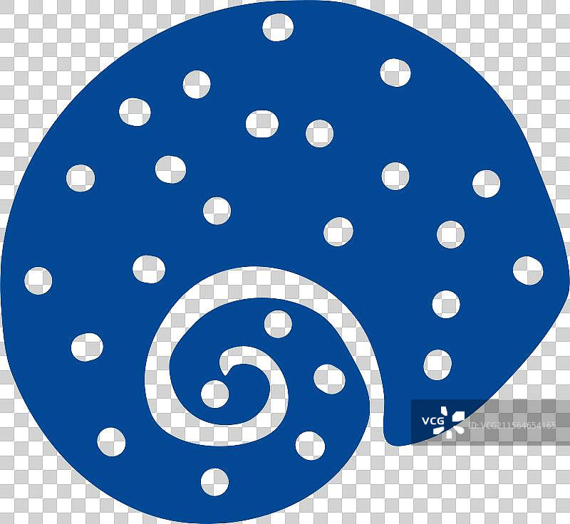 手绘海岸贝壳图片素材