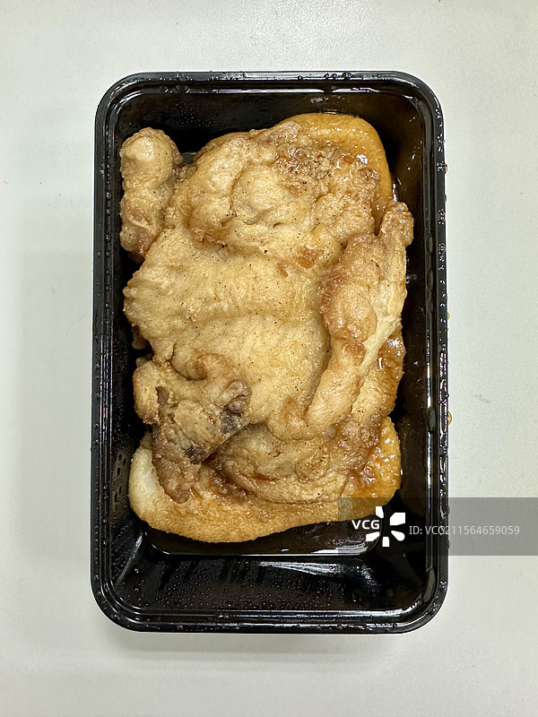 外卖简餐排骨年糕图片素材