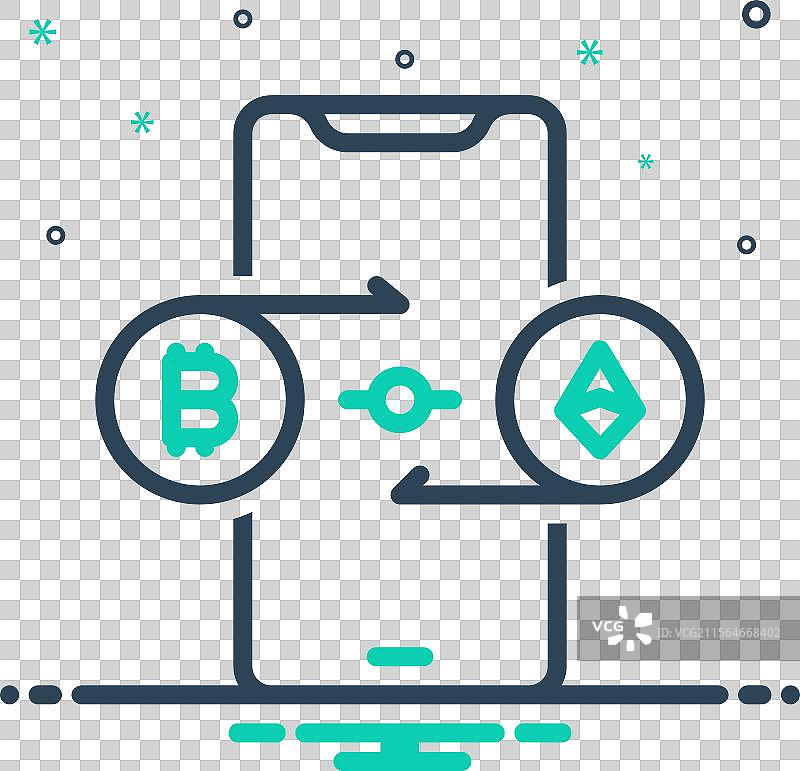 加密货币交易所图片素材