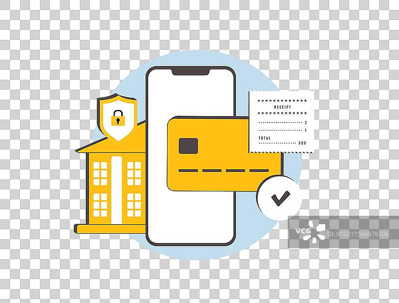 开放银行支付实现安全交易图片素材