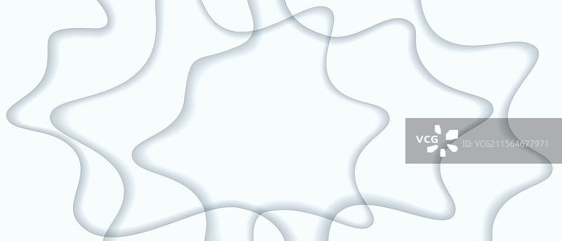 浅灰色的抽象几何波浪图案图片素材