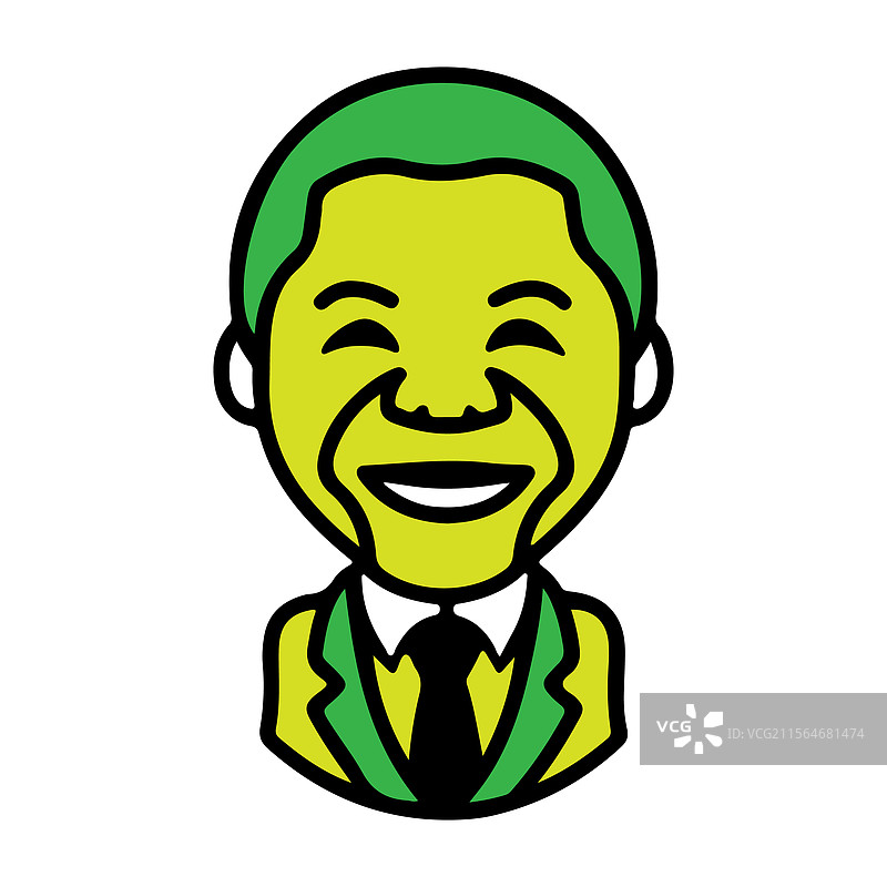 纪念纳尔逊·曼德拉的国际日艺术作品图片素材