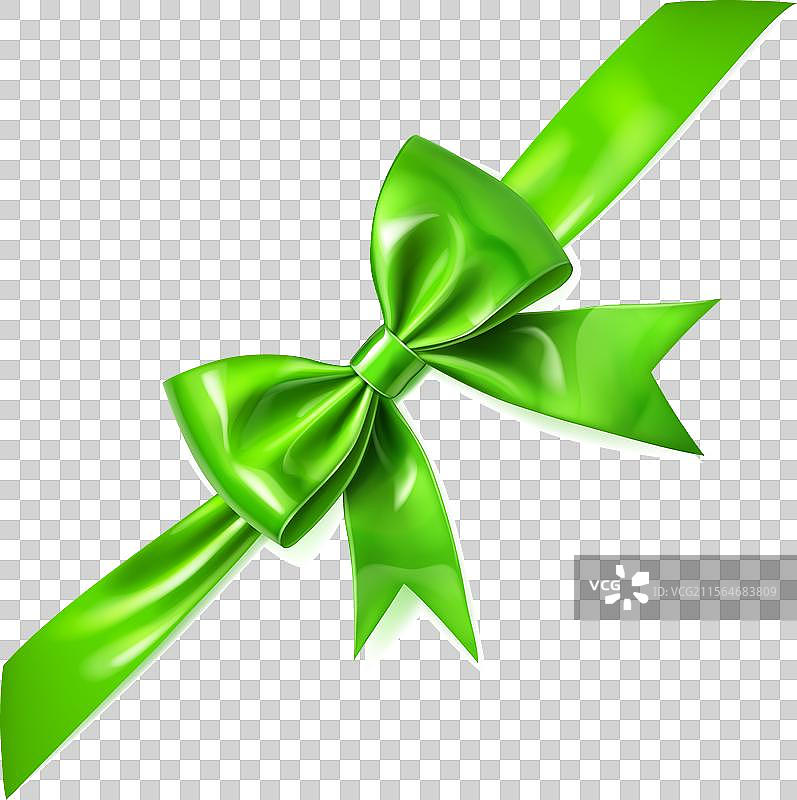 美丽的大亮面蝴蝶结与斜纹丝带图片素材