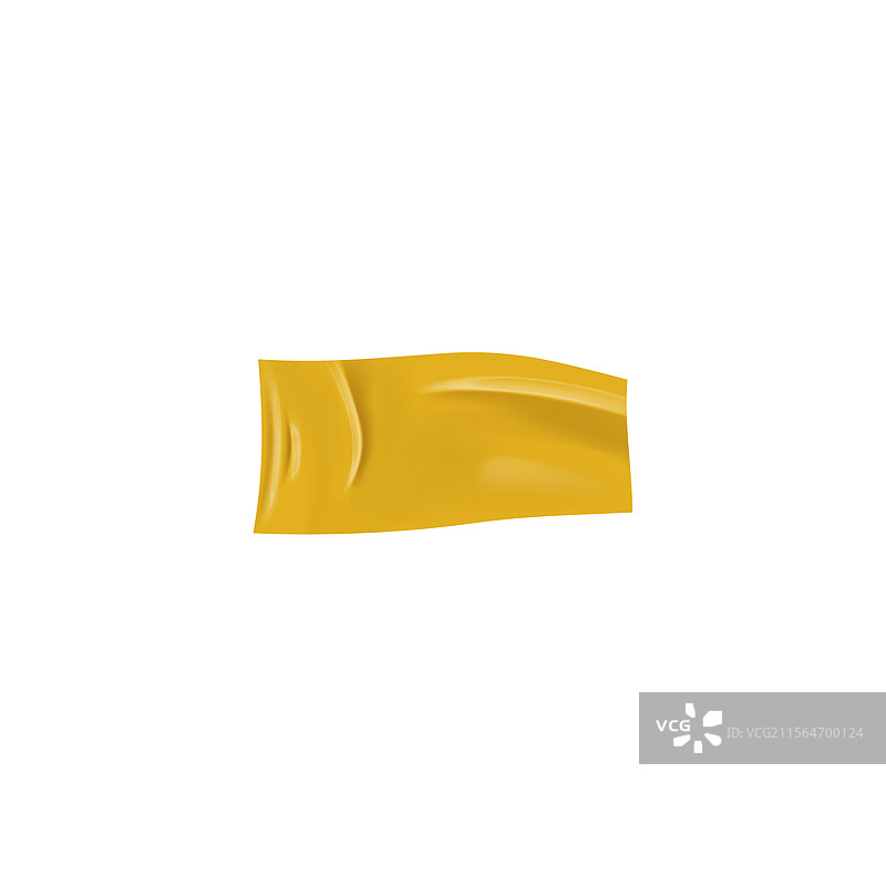 横向黄色胶带粘合剂图片素材