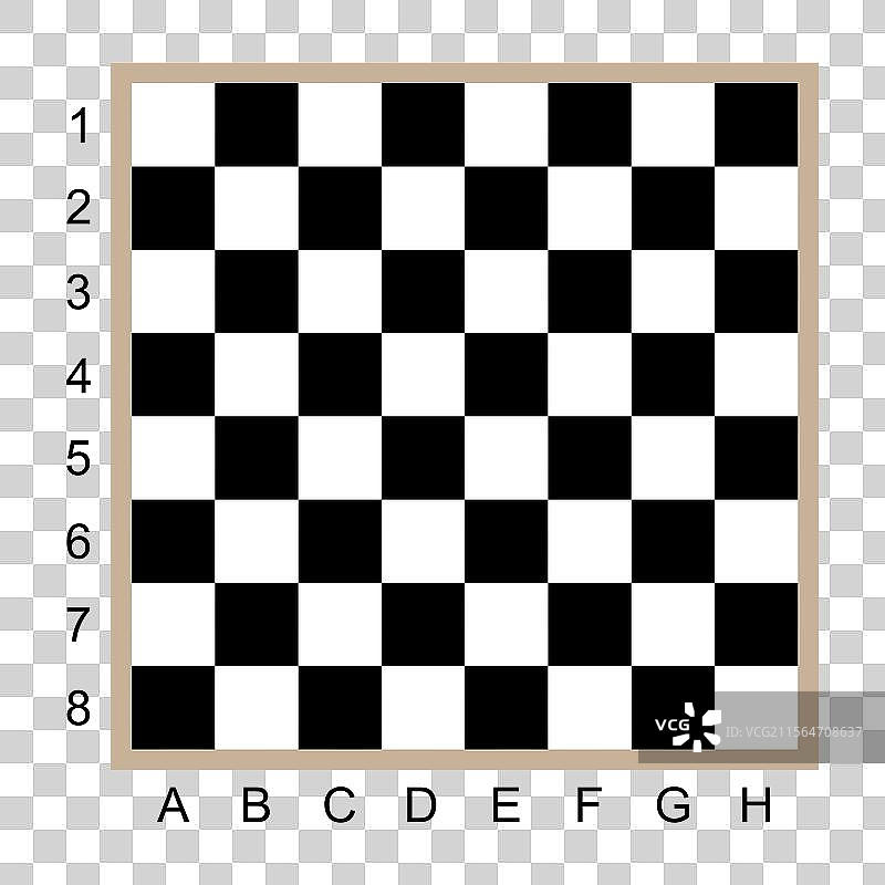 空的黑白棋盘桌游图片素材