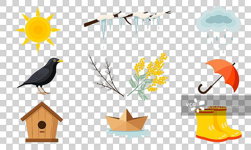 春天的象征图片素材