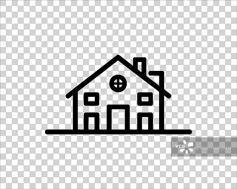 房屋图标logo设计模板图片素材