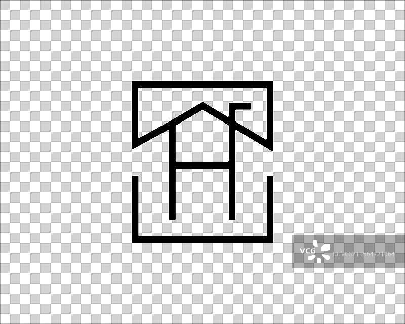 房屋图标logo设计模板图片素材