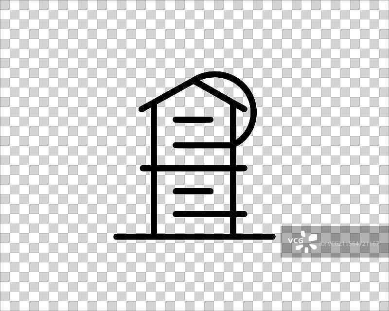 房屋或房地产图标标志图片素材