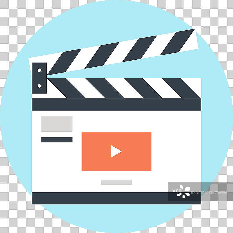 扁平化动作网页图标图片素材