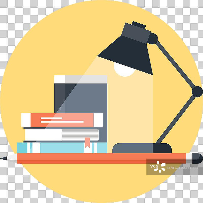 家庭作业扁平化网页图标图片素材