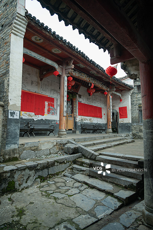 汝城县马桥乡石泉村 胡氏宗祠图片素材