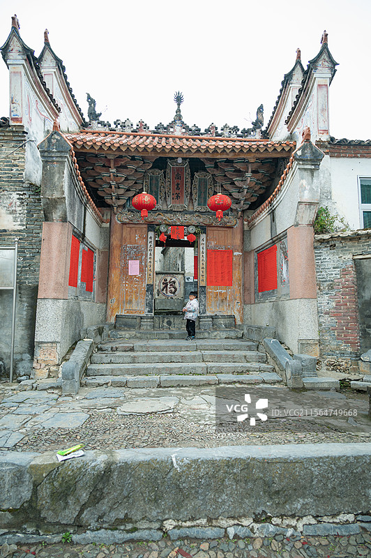 汝城县马桥乡石泉村 胡氏宗祠图片素材